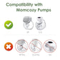Maymom Flange 17Mm Insert Compatible With Medela/Spectra/Elvie/Momcozy/Tsrete/Willow/Motif Luna/Ameda Mya Breastpump 24Mm Breast