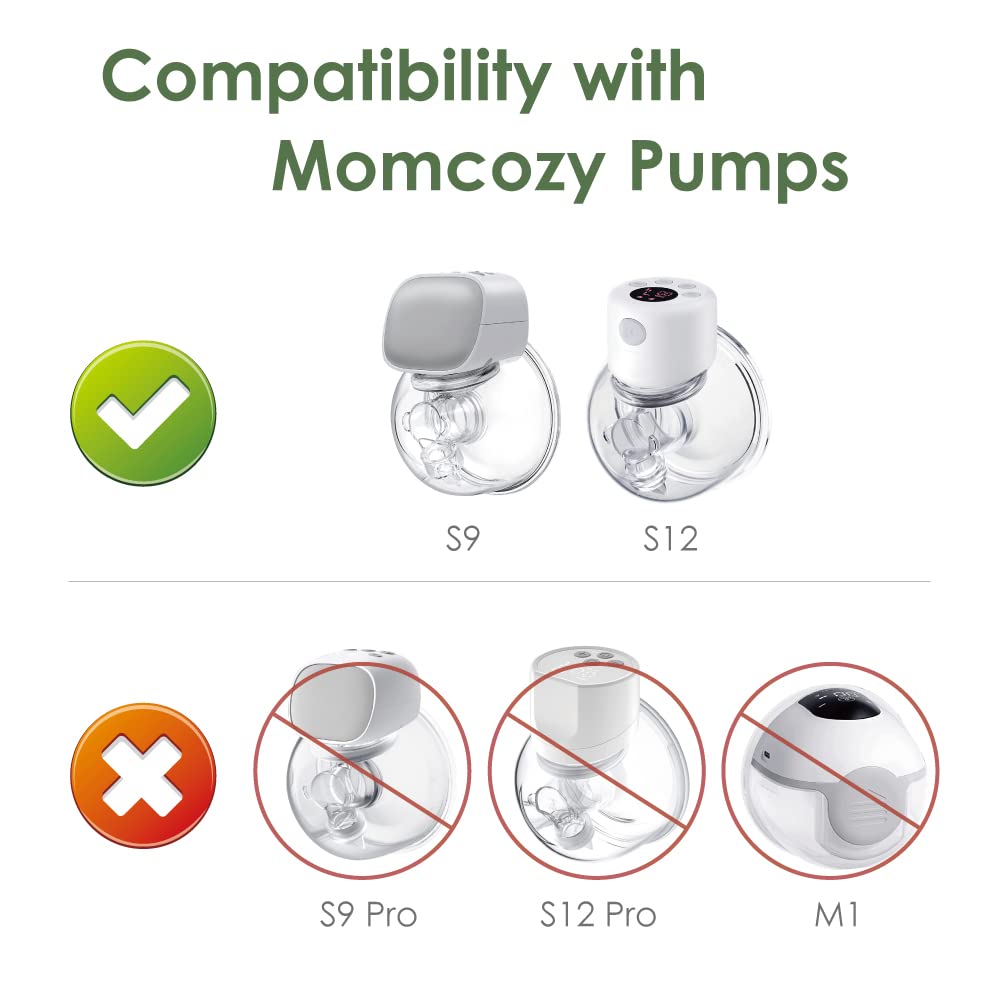 Maymom Flange 21Mm Insert Compatible With Medela/Spectra/Elvie/Momcozy/Tsrete/Willow/Motif Luna/Ameda Mya Breastpump 24Mm Breast