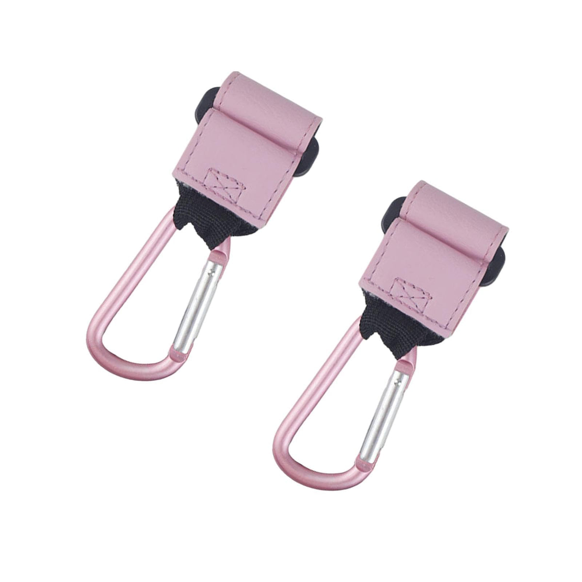 ATORSE 2X Baby Strollers Hooks Pushchair Hook Clip for Strollers Hanging Bags Purse Pink|Baby | Strollers & Accessories | Stroll