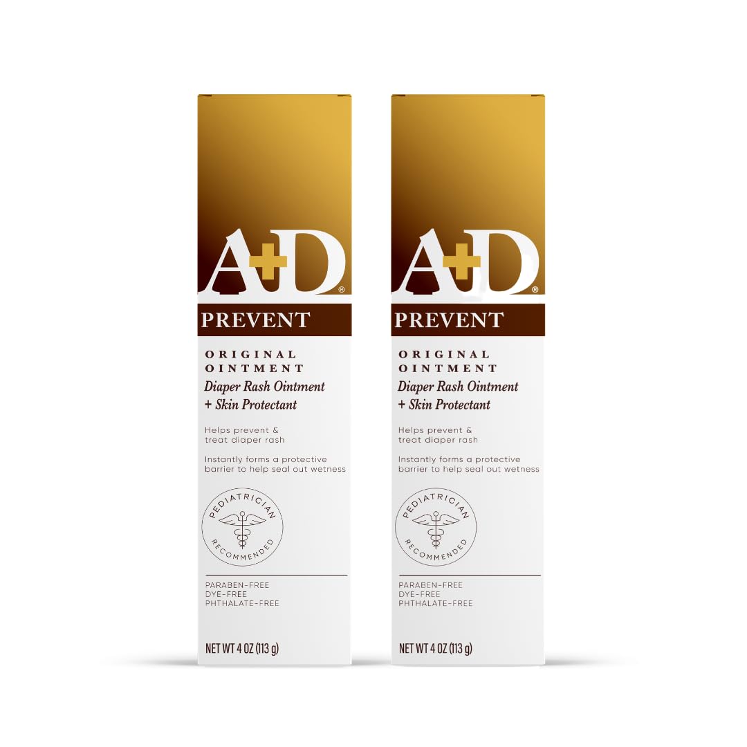 A & D Diaper Rash Ointment 4 Oz. (Pack Of 2)
