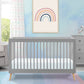 Delta Children #1Usa 4In1 Convertible Baby Crib | Greenguard Gold Certified Safe Crib | Adjustable Mattress Height | Durable, 