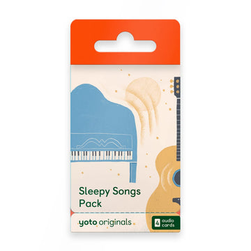 Yoto Sleepy Songs Pack - 4 Kids Musical Cards for Use with Player & Mini All-in-1 Audio Device, Educational & Screen-Free Listen