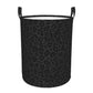 Gbuzozie Animal Leopard Print Round Laundry Hamper Storage Basket Toys Clothes Organizer Bin For Home Bathroom Bedroom Dorm Nurs