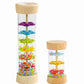 Rain Stick, Wooden Rainmaker Montessori Toys for Baby 6-12 Months, Rain Stick Baby Toy,Baby Rattle Sensory Development Toys, Rai
