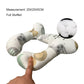 Wedfull Baby Neck Pillows, Comfortable Baby Travel Head Neck Support Pillow For Car Seat Stroller Pushchair, Soft Pp Cotton Trav