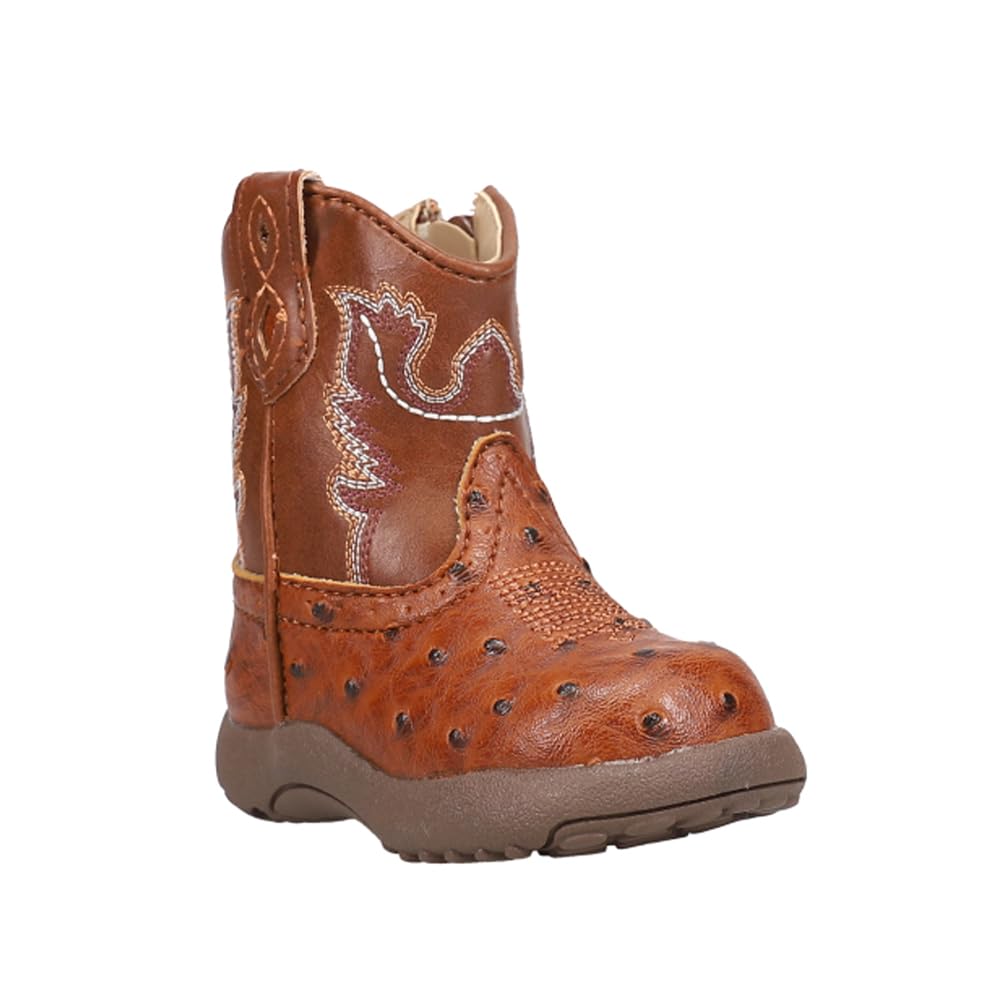 Roper Infants Cowbabies Bumps Boot, Tan, 2