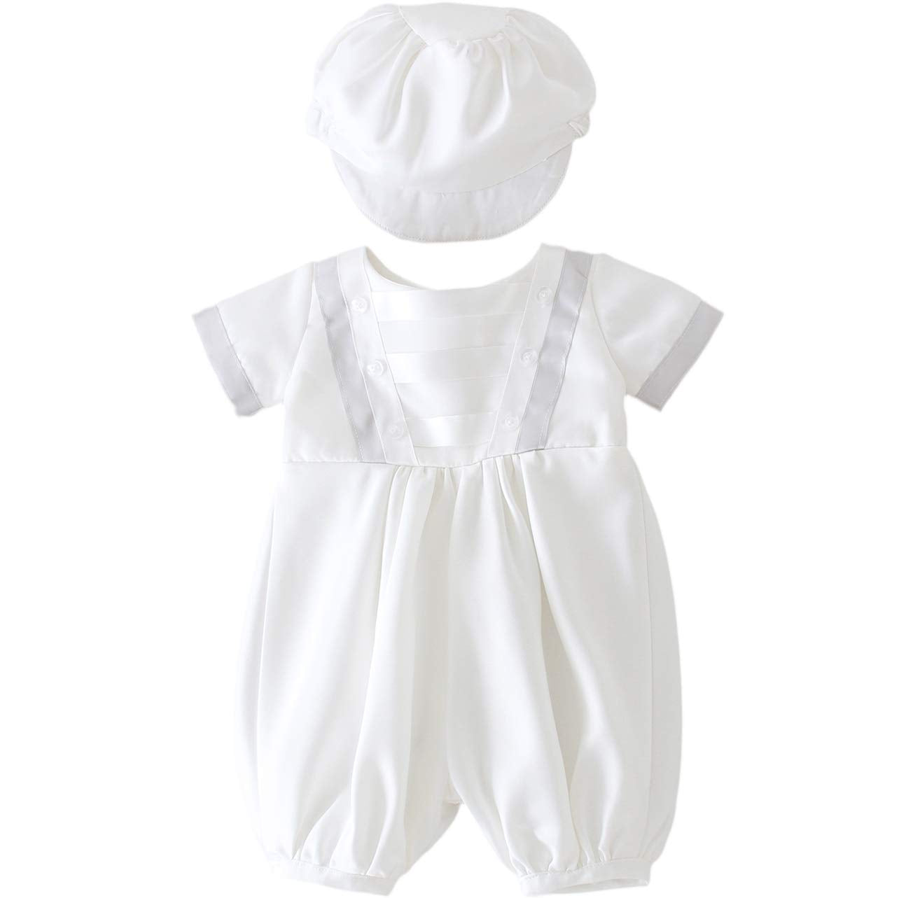 Glamulice White Infant Baby Boy Christening Baptism Outfit Christening – Cutebab WBBAPB07PYW6CK3