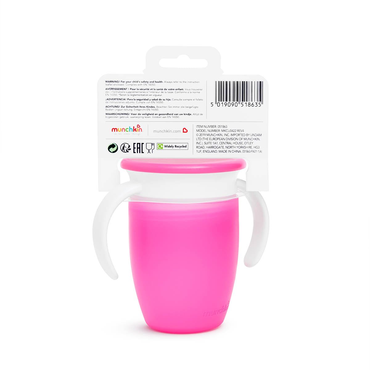 Munchkin Miracle 360 Cup Colors May Vary, 7 Oz