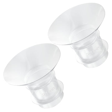 2PCS Flange Insert 21mm Compatible with Medela/Spectra/Willow/TSRETE/Momcozy S9/S12/S9Pro/S12Pro Breastpump 24mm Shields, Reduce