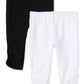 The Children'S Place Baby Girls And Toddler Leggings Casual Pants, White/Black, Preemie Us