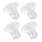4Pcs Flange Insert 19Mm Compatible With S9/S10/S12/S9 Pro/S12 Pro Wearable Breastpump, Wearable Breast Pump Shield/Flange Insert