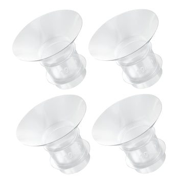 4Pcs Flange Insert 19Mm Compatible With S9/S10/S12/S9 Pro/S12 Pro Wearable Breastpump, Wearable Breast Pump Shield/Flange Insert