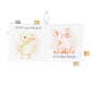 Ali+Oli Baby Cloth Book - Soft Sensory Crinkle Book for Infants 0-12 Months - Early Learning Touch & Feel Tummy Time Toy - Color