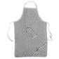 Topwon Apron Baby Bath Towel Fleece Baby Washcloth with Bathing Glove Super Water Absorption (Grey)