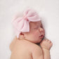 Dreshow Bqubo 4 Pack Newborn Hospital Hat Infant Baby Hat Cap With Big Bow Soft Cute Knot Nursery Beanie
