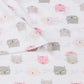 Amazon Basics Kid'S Soft Easy-Wash Lightweight Microfiber 3-Piece Sheet Set, Toddler, Pink Kitties