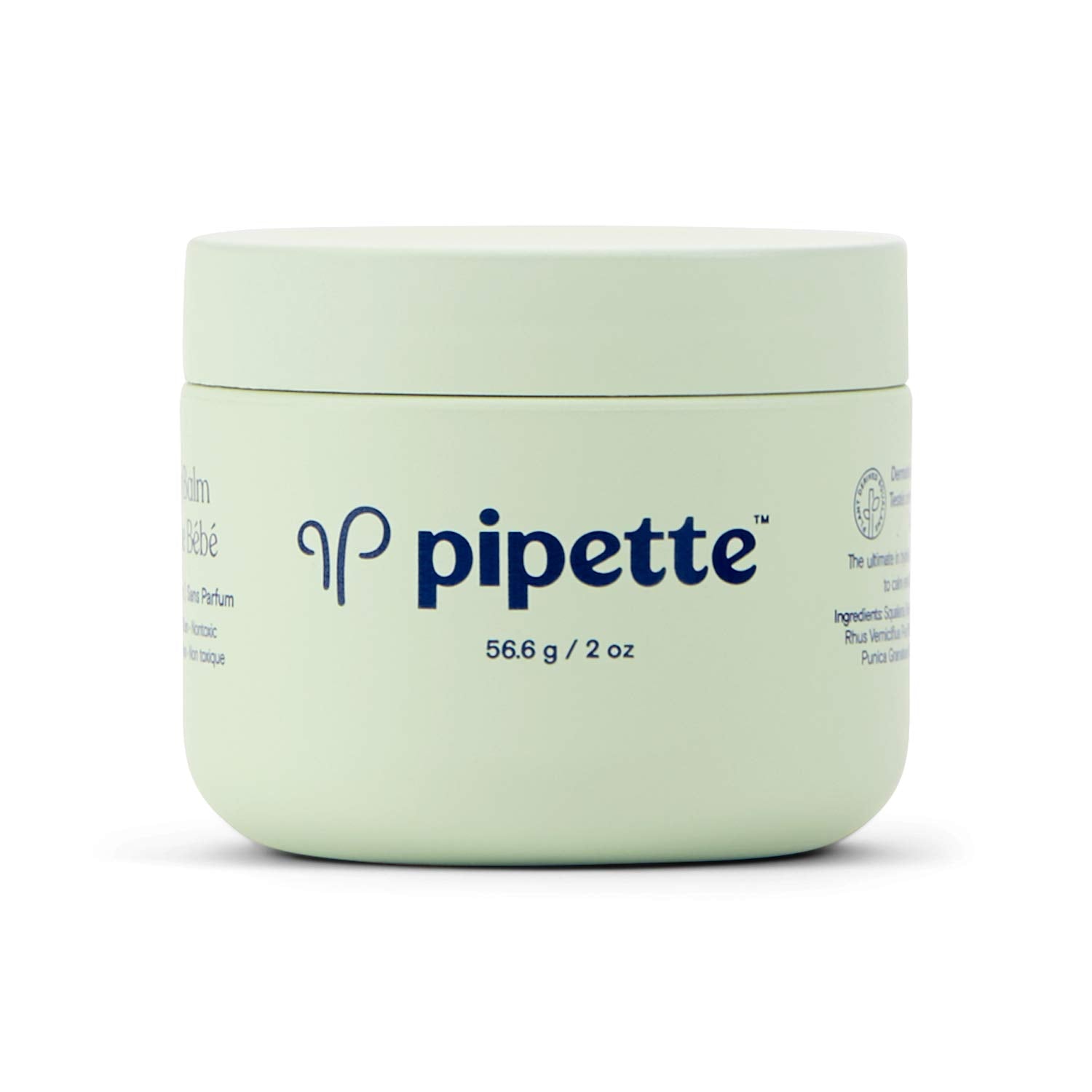 Pipette Baby Balm - Protects, Hydrates & Nourishes Sensitive Skin - Baby Essentials for Newborn with Renewable Plant-Derived Squ