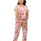 Ninos Dreams Girls Half Sleeve Coord Set with Lower  Green Multi