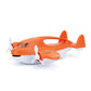 Green Toys Fire Plane - Pretend Play, Motor Skills, Kids Bath Toy Vehicle. No BPA, phthalates, PVC. Dishwasher Safe, Recycled Pl