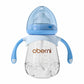 Oberni PP Baby Bottles, Anti Colic Breastfeeding Bottles with Medium Flow Nipples Size +, Wide Neck Baby Bottle for Babies, Newb