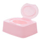 SOLUSTRE Wipes Storage Box with Dustproof Flip Lid Portable Wipe Holder for Nursery Travel Bathroom Cute Design for Effortless A