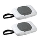 PandaEar 2 Pack Portable Baby Wipes Dispenser | Refillable Wet Wipe Case with Secure Lid and Carrying Strap for Travel, Diaper B