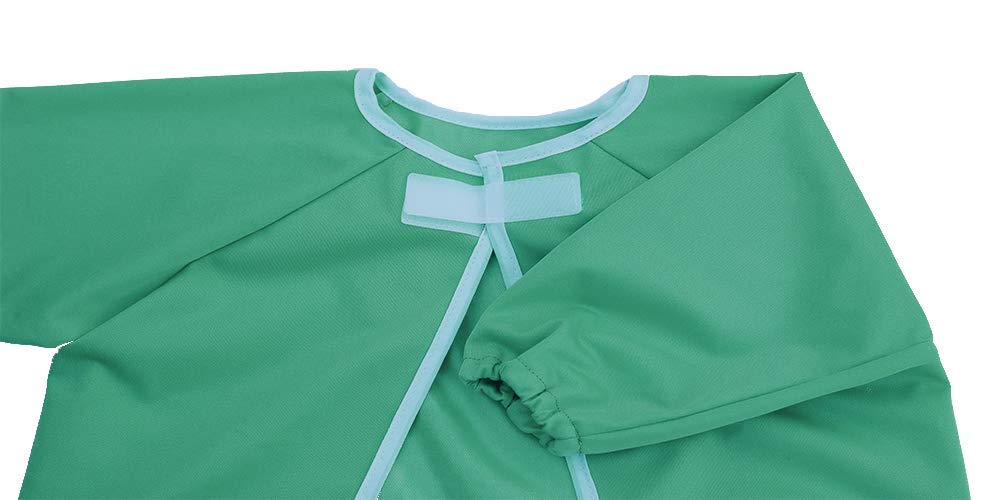 Clean Cub 12 Months+ Baby Led Weaning Blw Long Sleeve Apron Bib With Suction Cups For Infant And Toddlers - Waterproof & Washabl