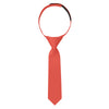 Jacob Alexander Infant 'S Toddler 'S 8 ' Pretied Solid Color Hook And Loop Band Tie - Coral
