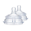 Nuby 2 Piece Fast Flow Comfort Nipple, Silicone