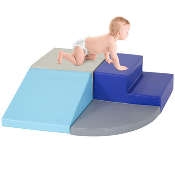 4-Piece Set Climbing Toys For Toddlers 1-3 And Climb Foam Play Set Babies Foam Blocks Toddler Climbing Toys Indoor Baby Climbing