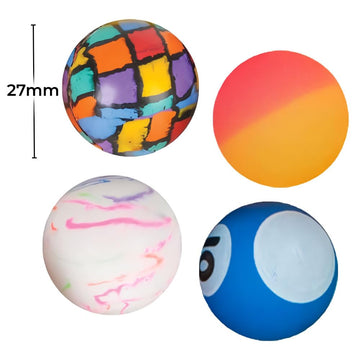 Rhode Island Novelty 27mm Assorted Bounce Balls, 250 Count