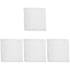F FABOBJECTS 8 Pcs Scarf Towel Baby White Face Pure Cotton Washcloth