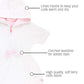 Rufflebutts Baby/Toddler Girls White W/Pink Seersucker Terry Hoodie Swimsuit Cover-Up - 18-24M