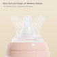 Gulicola Natural Pp Baby Breastfeeding Bottles Newborn Set 4 Pack, Extra Slow Flow Nipples, 0 Months +, 5 Oz - White