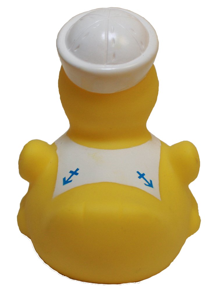 MORTENTR Rubber Ducks Family Patriotic Navy Sailor Rubber Duck, Brand Bathtub Toys That Floats Upright, Rubber Ducky Birthday Pa