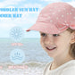 Amiyan Toddler Sun Hat Girls Summer Cap Polka Dot Bow-Tie Beach Hat Baseball Caps Upf 50+ Uv Protection
