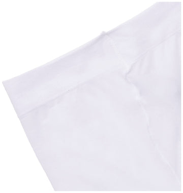 Luvable Friends Baby Girls' Nylon Tights, White, 2T-4T
