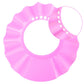 Hooyee Safe Shampoo Shower Bathing Protection Bath Cap Soft Adjustable Visor Hat For Toddler, Baby, Kids, Children (Pink)