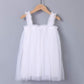 Bgfks Layered Tulle Tutu Dress For Toddler Girls,Baby Girl Rainbow Tutu Princess Skirt Set With Flower Headband.(White,18 Months