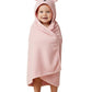 Creeva Cuddle Baby/Kids Hooded Bath Towel In Baby Peach  Soft Bamboo Cotton With Cute Cartoon Face & 3D Ears 100% Bamboo Cotton