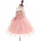 Baby Girl Dress Christening Baptism Gowns Flower Girl Dress Pink 6M