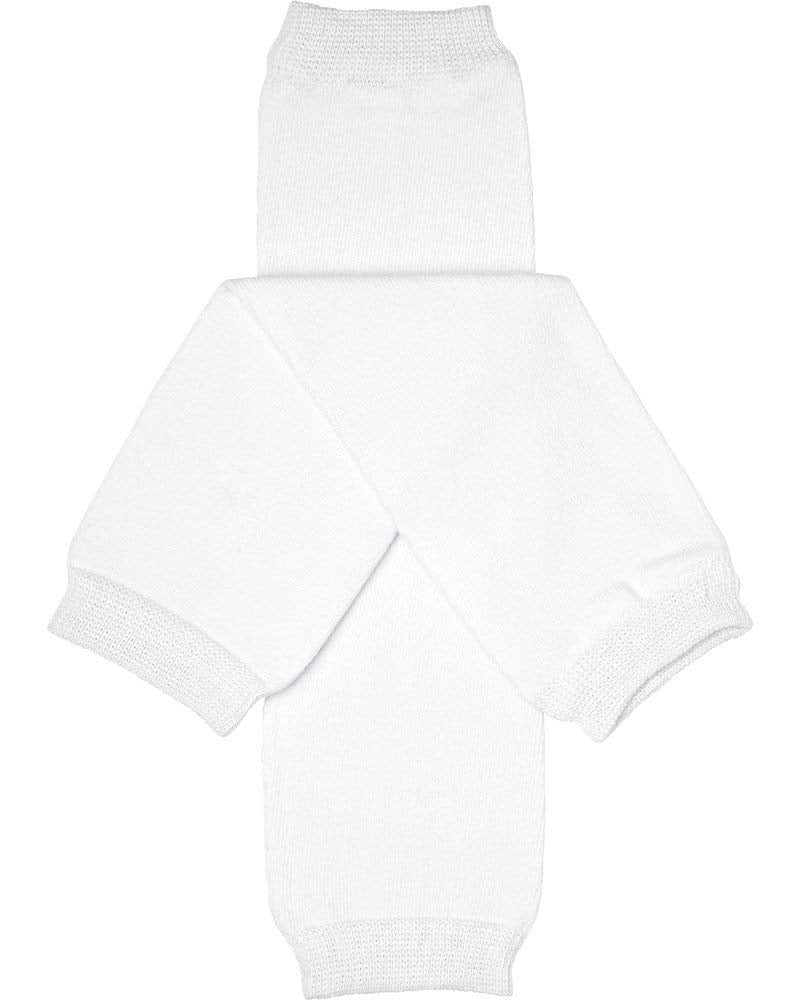 Judanzy Solid Baby And Toddler Leg Warmers For Boys And Girls Newborn And One Size (White, One Size)