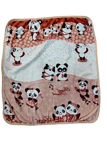 Dazzle Kids Soft and Comfortable Blanket/Crib/dohar for Children Newborn to 5 Years (White)