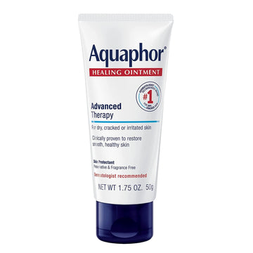 Aquaphor Baby Healing Ointment, 1.75 Oz - Over-The-Counter Skin Protectant, Fragrance Free, Preservative Free, 41% Petrolatum, I