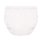 Durio Reusable Swim Diapers Washable Baby Swim Diaper Unisex Infant Toddler Swimming Diapers B White & White 3-6 Months
