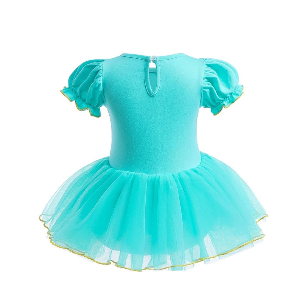 Dressy Daisy Infant Baby Girl Arabian Princess Onesie Romper Dress Halloween Costume Bodysuit With Headband Size 12-18 Months