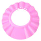 Hooyee Safe Shampoo Shower Bathing Protection Bath Cap Soft Adjustable Visor Hat For Toddler, Baby, Kids, Children (Pink)