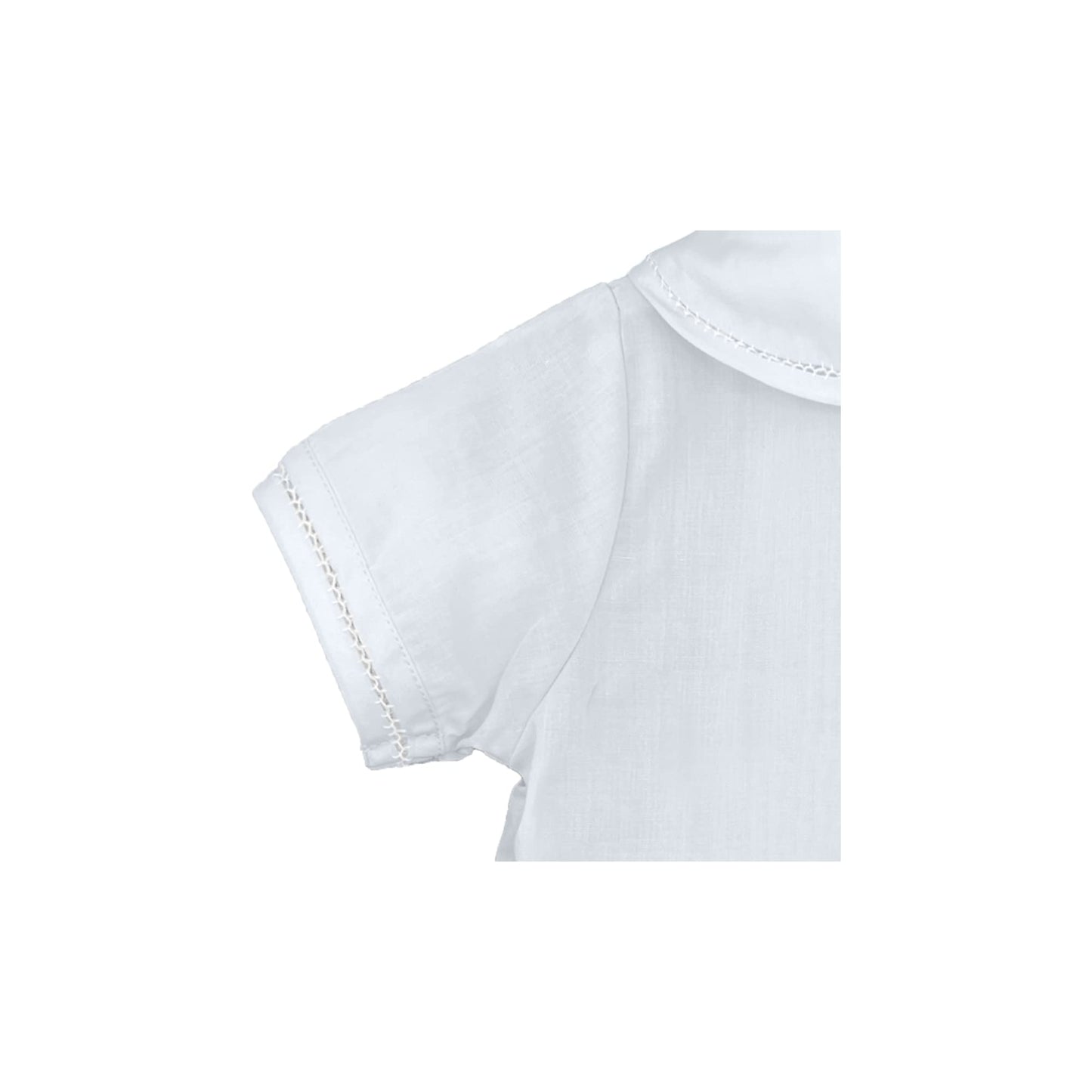 Petit Ami Baby Boys' Sailor Romper With Embroidered Anchors, 3 Months, Blue