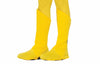 Rubies Superhero Yellow Boot Tops for Kids, Unisex One Size