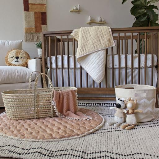 Crane Baby Activity Mat, Baby Play Mat For Boys And Girls, Safari Animal, 40' X 40', Baby Must Haves, Jungle Nursery Decor Inf